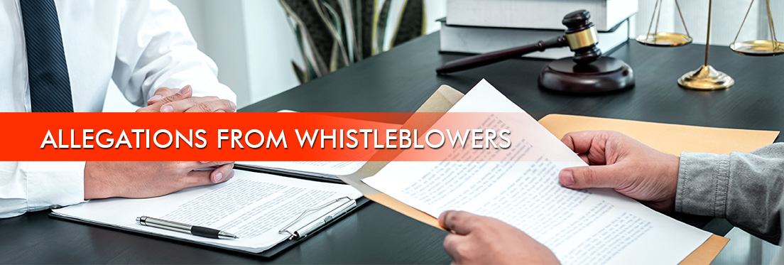 Allegations From Whistleblowers Benthamscience
